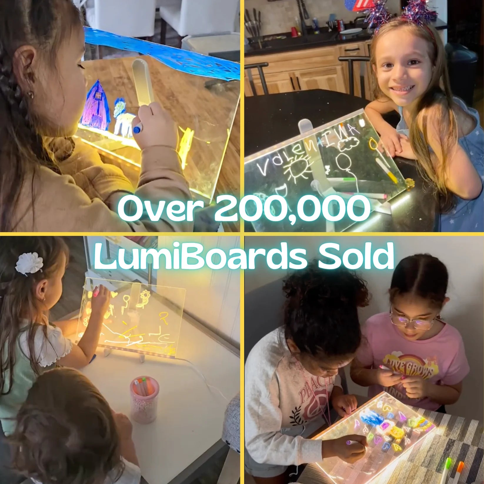 LumiKids™ LED Drawing Board